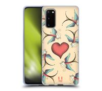 HEAD CASE STAMPE ANIMALI CUSTODIA COVER MORBIDA IN GEL PER SAMSUNG TELEFONI 1
