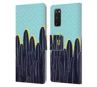 HEAD CASE STAMPE CACTUS CUSTODIA COVER A PORTAFOGLIO PER SAMSUNG TELEFONI 1
