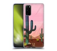 HEAD CASE STAMPE CACTUS CUSTODIA COVER MORBIDA IN GEL PER SAMSUNG TELEFONI 1