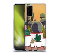 HEAD CASE STAMPE CACTUS CUSTODIA COVER MORBIDA IN GEL PER SAMSUNG TELEFONI 1
