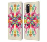 HEAD CASE STAMPE CALEIDOSCOPIO CUSTODIA COVER PORTAFOGLIO IN PELLE PER SAMSUNG 1