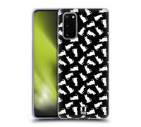 HEAD CASE STAMPE DI GATTI 2 CUSTODIA COVER MORBIDA IN GEL PER SAMSUNG TELEFONI 1