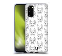 HEAD CASE STAMPE DI GATTI 2 CUSTODIA COVER MORBIDA IN GEL PER SAMSUNG TELEFONI 1