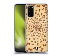 HEAD CASE STAMPE FARFALLE MONARCA CUSTODIA COVER MORBIDA IN GEL PER SAMSUNG 1