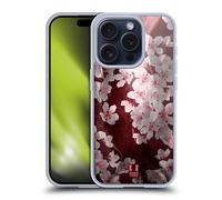 HEAD CASE STAMPE FLOREALI IN RASO CUSTODIA COVER MORBIDA IN GEL PER APPLE iPHONE
