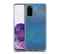 HEAD CASE STAMPE GLITTER MANDALA CUSTODIA COVER MORBIDA IN GEL PER SAMSUNG 1