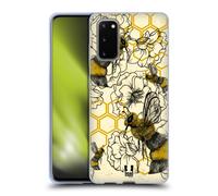 HEAD CASE STAMPE INSETTI CUSTODIA COVER MORBIDA IN GEL PER SAMSUNG TELEFONI 1