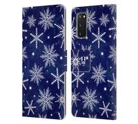HEAD CASE STAMPE INVERNALI CUSTODIA COVER A PORTAFOGLIO PER SAMSUNG TELEFONI 1