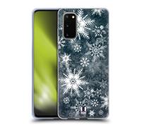 HEAD CASE STAMPE INVERNALI CUSTODIA COVER MORBIDA IN GEL PER SAMSUNG TELEFONI 1