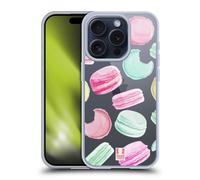 HEAD CASE STAMPE MARACARON CUSTODIA COVER MORBIDA IN GEL PER APPLE iPHONE PHONES