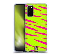 HEAD CASE STAMPE NEON CUSTODIA COVER MORBIDA IN GEL PER SAMSUNG TELEFONI 1