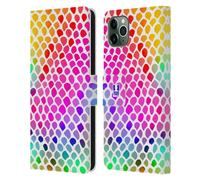 HEAD CASE STAMPE PAZZE CUSTODIA COVER A PORTAFOGLIO PER APPLE iPHONE TELEFONI