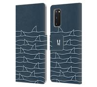 HEAD CASE STAMPE SQUALO CUSTODIA COVER A PORTAFOGLIO PER SAMSUNG TELEFONI 1