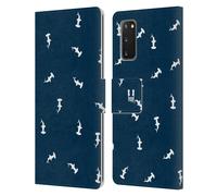 HEAD CASE STAMPE SQUALO CUSTODIA COVER A PORTAFOGLIO PER SAMSUNG TELEFONI 1