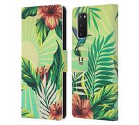 HEAD CASE STAMPE TROPICALI CUSTODIA COVER A PORTAFOGLIO PER SAMSUNG TELEFONI 1