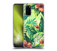 HEAD CASE STAMPE TROPICALI CUSTODIA COVER MORBIDA IN GEL PER SAMSUNG TELEFONI 1