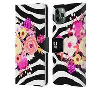 HEAD CASE STAMPE VINTAGE CUSTODIA COVER A PORTAFOGLIO PER APPLE iPHONE TELEFONI