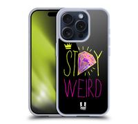 HEAD CASE STAY WEIRD CUSTODIA COVER MORBIDA IN GEL PER APPLE iPHONE TELEFONI