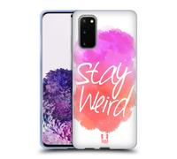 HEAD CASE STAY WEIRD CUSTODIA COVER MORBIDA IN GEL PER SAMSUNG TELEFONI 1