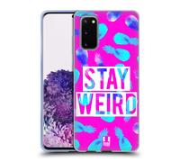 HEAD CASE STAY WEIRD CUSTODIA COVER MORBIDA IN GEL PER SAMSUNG TELEFONI 1