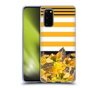 HEAD CASE STRISCE FLOREALI FASHION CUSTODIA COVER MORBIDA IN GEL PER SAMSUNG 1