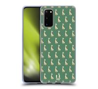HEAD CASE TANGRAM ANIMAL PRINT CUSTODIA COVER MORBIDA IN GEL PER SAMSUNG PHONE 1