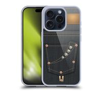 HEAD CASE TASCHE JEANS CUSTODIA COVER MORBIDA IN GEL PER APPLE iPHONE TELEFONI