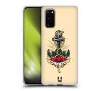 HEAD CASE TATUAGGI OLD SCHOOL CUSTODIA COVER MORBIDA IN GEL PER SAMSUNG PHONES 1