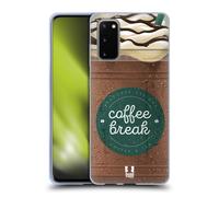 HEAD CASE TAZZE DI CAFFÈ CUSTODIA COVER MORBIDA IN GEL PER SAMSUNG TELEFONI 1