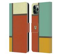 HEAD CASE TEGOLA COLORATA CUSTODIA COVER A PORTAFOGLIO PER APPLE iPHONE TELEFONI