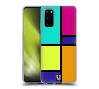 HEAD CASE TEGOLA COLORATA CUSTODIA COVER MORBIDA IN GEL PER SAMSUNG TELEFONI 1