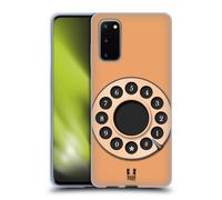 HEAD CASE TELEFONI RETRO CUSTODIA COVER MORBIDA IN GEL PER SAMSUNG TELEFONI 1