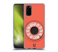 HEAD CASE TELEFONI RETRO CUSTODIA COVER MORBIDA IN GEL PER SAMSUNG TELEFONI 1