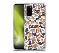 HEAD CASE TERRAZZO STAMPE CUSTODIA COVER MORBIDA IN GEL PER SAMSUNG TELEFONI 1