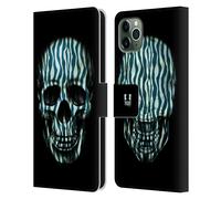 HEAD CASE TESCHI ANIMALI STAMPE CUSTODIA COVER A PORTAFOGLIO PER APPLE iPHONE