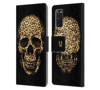 HEAD CASE TESCHI ANIMALI STAMPE CUSTODIA COVER A PORTAFOGLIO PER SAMSUNG 1