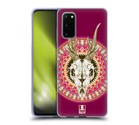 HEAD CASE TESCHI ARTE FOLK CUSTODIA COVER MORBIDA IN GEL PER SAMSUNG TELEFONI 1