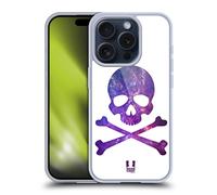 HEAD CASE TESCHIO E OSSA CUSTODIA COVER MORBIDA IN GEL PER APPLE iPHONE TELEFONI