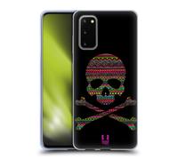 HEAD CASE TESCHIO E OSSA CUSTODIA COVER MORBIDA IN GEL PER SAMSUNG TELEFONI 1