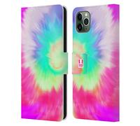 HEAD CASE TIE DYE S2 CUSTODIA COVER A PORTAFOGLIO PER APPLE iPHONE TELEFONI