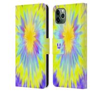 HEAD CASE TIE DYE S2 CUSTODIA COVER A PORTAFOGLIO PER APPLE iPHONE TELEFONI