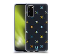 HEAD CASE TINY PIXEL PRINTS CUSTODIA COVER MORBIDA IN GEL PER SAMSUNG TELEFONI 1