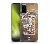 HEAD CASE TIPOGRAFIA CHALK MOTIVANTE CUSTODIA COVER MORBIDA IN GEL PER SAMSUNG 1