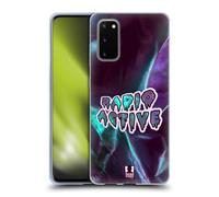 HEAD CASE TIPOGRAFIA IRIDESCENTE CUSTODIA COVER MORBIDA IN GEL PER SAMSUNG 1