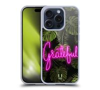 HEAD CASE TIPOGRAFIA TROPICALE CUSTODIA COVER MORBIDA IN GEL PER APPLE iPHONE