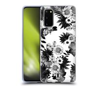 HEAD CASE TREND BIANCHI E NERI CUSTODIA COVER MORBIDA IN GEL PER SAMSUNG PHONE 1