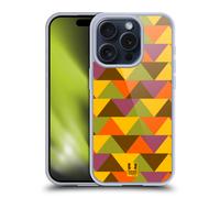 HEAD CASE TRIANGOLI CUSTODIA COVER MORBIDA IN GEL PER APPLE iPHONE TELEFONI