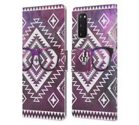 HEAD CASE TRIBALI NEBULOSE CUSTODIA COVER A PORTAFOGLIO PER SAMSUNG TELEFONI 1