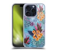 HEAD CASE TROPICAL MARBLE PRINTS CUSTODIA COVER MORBIDA IN GEL PER APPLE iPHONE
