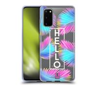 HEAD CASE TROPICAL PASTELS CUSTODIA COVER MORBIDA IN GEL PER SAMSUNG TELEFONI 1
